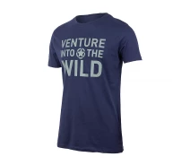 Придбати - чоловічу футболку  Чоловіча футболка JEEP T-SHIRT Venture Into The Wild Синій L (O102592-K878 L)