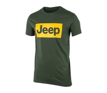 Придбати - чоловічу футболку  Футболка чоловіча JEEP T-SHIRT Contours J22W Хакі 2XL (O102581-E853 2XL)
