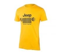 Придбати - чоловічу футболку  Чоловіча футболка JEEP T-SHIRT JEEP&GRILLE Жовтий M (O102589-Y250 M)