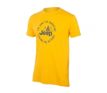Придбати - чоловічу футболку  Чоловіча футболка JEEP T-SHIRT spirit of adventure Жовтий L (O102587-Y249 L)