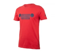 Придбати - чоловічу футболку  Футболка чоловіча JEEP T-SHIRT GRILLE J22W Червоний M (O102583-R701 M)