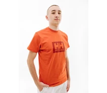 Придбати - чоловічу футболку  Чоловіча футболка HELLY HANSEN HH BOX T Помаранчевий L (7d53285-179 L)