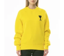 Придбати - жіночий світшот  Світшот AMI Paris Embroidered Sweatshirt Yellow S