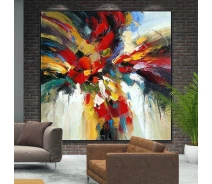 Придбати - картину  Картина абстракція ArtSale abst0034 70 х 70 см