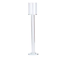 Придбати - підсвічник  Свічник скляний TS Kitchen Cylinder на високій ніжці 42 см (HP36558L)