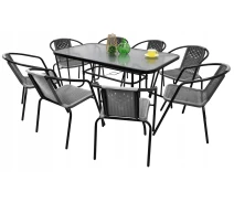 Придбати - комплект садових меблів  Комплект садових меблів Kontrast Garden-8 FI150 Grey