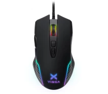 Придбати - мишку для ноутбука  Мишка Vinga MSG-200 Black