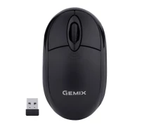 Придбати - мишку для ноутбука  Мишка Gemix GM185 Wireless Black (GM185Bk)