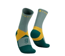 Придбати - чоловічу шкарпетку  Ергономічні спортивні шкарпетки Compressport Ultra Trail Socks V2.0, Slate Grey/Saffron, T3 (42-44)