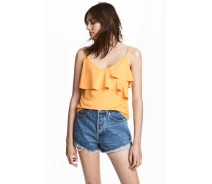 Придбати - жіночий топ  Топ жіночий H&M 520658521 XL Помаранчевий (251)