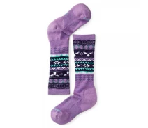 Придбати - дитячу термобілизну  Шкарпетки Smart Woоl Girls' Wintersport Fairisle Moose Lilac S Smart Wool (1033-SW 15012.703-S)