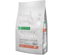 Придбати - корм для собаки  Сухий корм для собак Nature's Protection NP Superior Care White dogs Grain Free Salmon Adult Small an (NPSC45834)