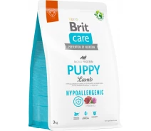 Придбати - корм для собаки  Сухий корм для собак Brit Care Dog Hypoallergenic Puppy з ягням 3 кг (8595602558964)