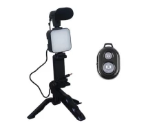 Придбати - кільцеве світло  Лампа бездротова для відео студійна Mobilephone/Відео світло для фотографування з кронштейном (5867)