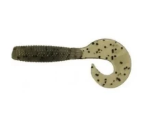 Придбати - силиконовую приманку  Силікон Big Bite Baits Finesse Grub 4 10 шт. Smoke Salt Pepper (1013-1838.00.96)