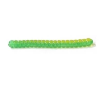 Придбати - силиконовую приманку  Силікон Big Bite Baits Trout Worm 2 10 шт Green/Yellow (1013-1838.01.40)