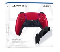 Придбати -  Геймпад Sony DualSense (Volcanic Red) + Зарядна станція Sony DualSense Charging Station (PS5)