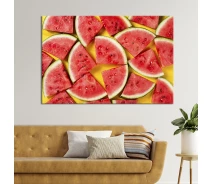 Придбати - картину  Картина для кухні KIL Art Четвертинки кавуна 51x34 см (1538-1)