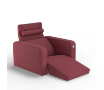 Придбати - м'яке крісло  М'яке крісло PLEASURE Тканина Кораловий (PLEASURE_6115_MF_MC_0514)