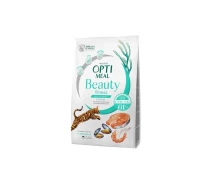 Придбати - корм для кота  Сухий корм для кішок Optimeal Beauty Fitness для стерилізованих/кастрованих з морепродуктами 4 кг (482)