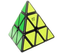 Придбати - настільну гру  Головоломка Пірамідка "A Pyraminx" QiYi MofangGe 153black, Black