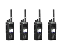 Придбати - рацію  Комплект 4 штуки Рація Motorola MotoTRBO DP4800 VHF AES-256 шифрування (000574)