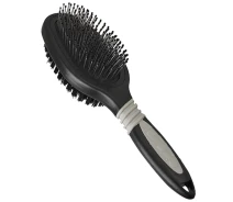 Придбати - інструмент для грумінгу  Щетка двусторонняя Flamingo Groo’Me Bristle Brush Pin L