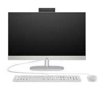 Придбати - моноблок  Моноблок 23.8" HP 24-cr0004ua AiO Ryzen 3 7320U/8Gb/SSD512Gb/Cam/KBD/WiFi/DOS Shell White (9C9C4EA)