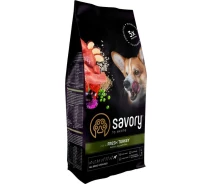 Придбати - корм для собаки  Корм Savory All Breed Sterilised rich in FreshTurkey 1 kg (4820232631492)