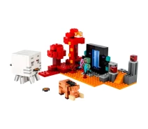 Придбати - дитячий конструктор  Конструктор LEGO Minecraft Засідка біля порталу в Нижньому світі (21255) [111531]