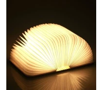 Придбати - нічник  Світильник-книга VHG BL02PU 5 кольорів світіння Foldable Book Lamp Brown