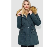 Придбати - жіночу парку  Парка жіноча зимова темно-зелений 244R6906 Ager XXL