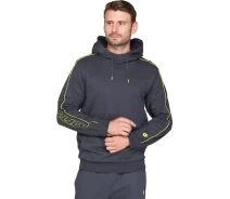 Придбати - чоловіче худі  Худі Lotto LOGO TRE SWEAT HD темно-сіро-жовте 220699/014 Розмір XL (220699/014_XL)