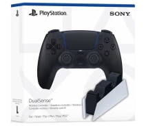 Придбати -  Геймпад Sony DualSense (Midnight Black) + Зарядна станція Sony DualSense Charging Station (PS5)