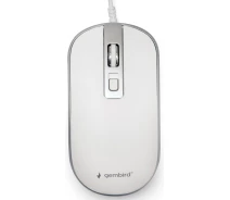 Придбати - мишку для ноутбука  Миша Gembird MUS-4B-06-WS USB White/Grey