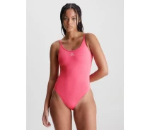 Придбати - злитий купальник  Купальник Calvin Klein з логотипом 1159808966 (Рожевий, XS). (art451088)