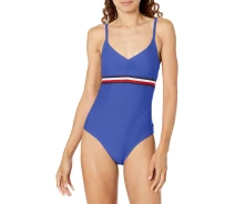 Придбати - злитий купальник  Купальник Tommy Hilfiger 1159810085 (Синій, XL) (art589738)