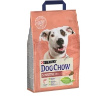 Придбати - корм для собаки  Сухий корм для собак Purina Dog Chow для дорослих, схильних до алергії собак з лососем 2.5 кг (7613034488268)