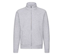 Придбати - чоловічу кофту  Кофта Fruit of the loom Premium sweat jacket 2XL Сіро-ліловий (62-228-0)