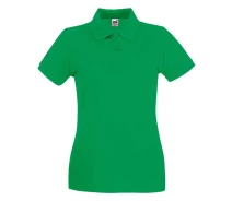 Придбати - жіноче поло  Поло Fruit of loom Premium polo Lady-Fit XS Зелений (63-030-0)