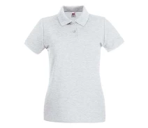Придбати - жіноче поло  Поло Fruit of loom Premium polo Lady-Fit XS Попелястий (63-030-0)