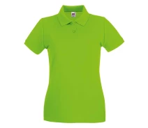 Придбати - жіноче поло  Поло Fruit of the loom Premium polo Lady-Fit XS Лайм (63-030-0)