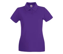 Придбати - жіноче поло  Поло Fruit of loom Premium polo Lady-Fit XS Фіолетовий (63-030-0)