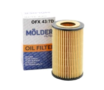 Придбати - масляний фільтр  Фільтр масляний Molder Filter OFX 43/7D (WL7009, OX153/7DEco, HU7185X)