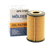 Придбати - масляний фільтр  Фільтр масляний Molder Filter OFX 278D (WL7476, OX388DEco, HU7008Z)