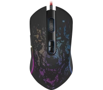 Придбати - мишку для ноутбука  Миша ігрова Defender Witcher GM-990 RGB USB Black (52990)