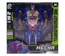 Придбати - іграшку-робота  Машинка-трансформер "Transforming Mecha" Bambi 168-22 Синій (168-22(Blue)