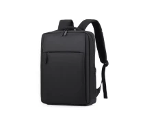 Придбати - рюкзак  Рюкзак повсякденний міський на кожен день з рельєфним покриттям кишені для ноутбука 15 дюймів 40х29х12 см (477995-Prob) Чорний