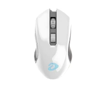 Придбати - мишку для ноутбука  Миша DAREU EM905 Pro ігрова з комбінованим підключенням USB та USB2.4G, з RGB, 6000 DPI, біла