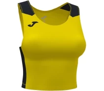 Придбати - жіночий спортивний топ  Топ жіночий Joma RECORD II жовто-чорний 901397.901 Розмір 14 лет / XS